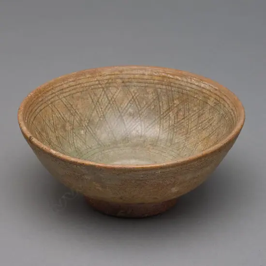 Stoneware bowl – Sawankhalok - 13th to 16thC,
